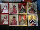 NEW UNOPENED Lot 23 Holiday Barbie Doll Collector Christmas Set Vintage