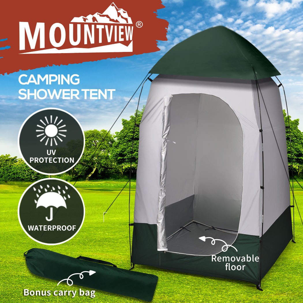Mountview Camping Shower Tent Toilet Tents Outdoor Portable Change