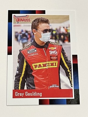 2021 Donruss Racing #143 - Gray Gaulding - Premium Motorsports