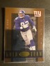 Mint 2002 Leaf Certified Gold Team Giants Football Card #GT19 Michael Strahan