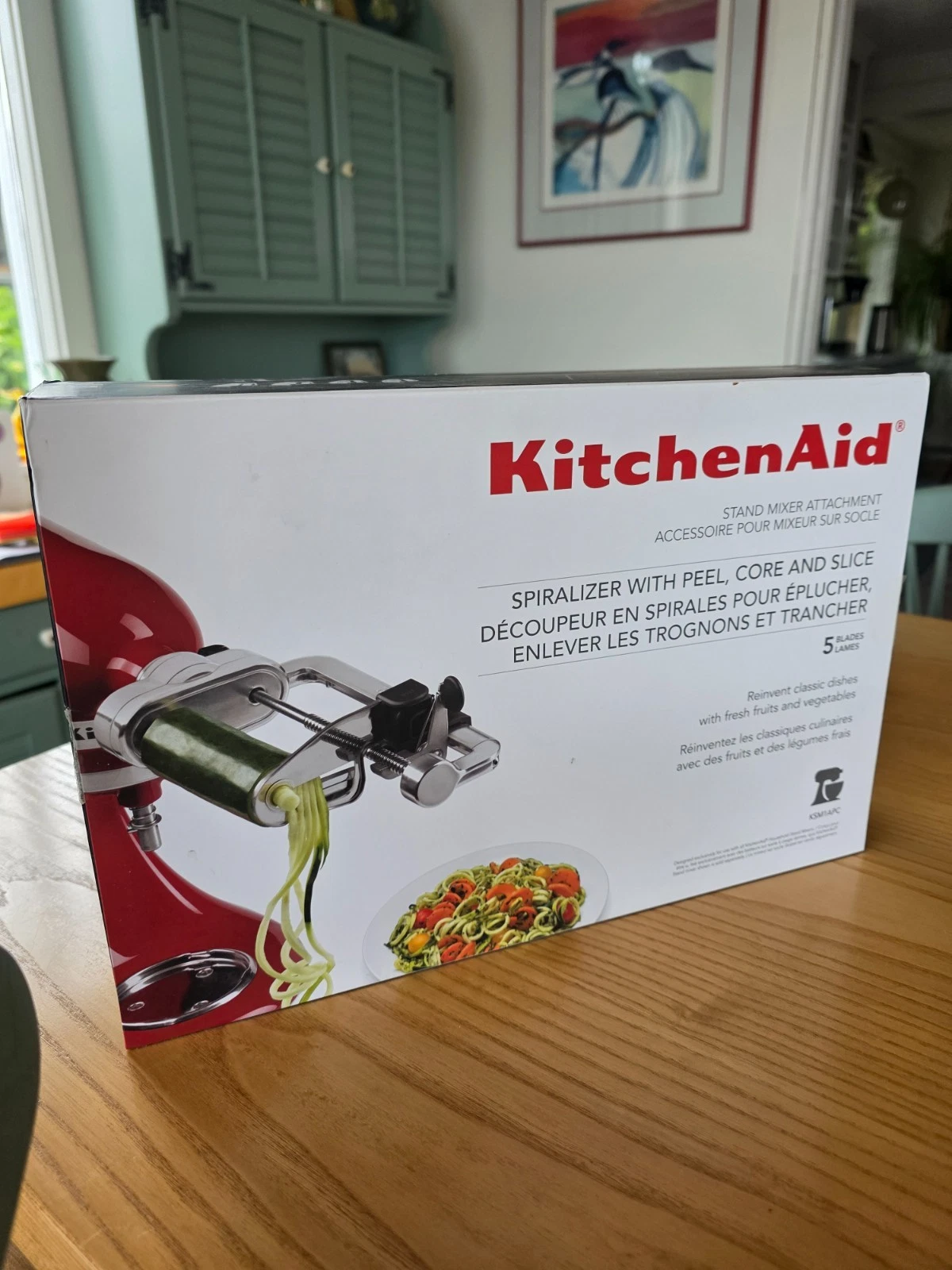 New Kitchen Aid Spiralizer Peeler Corer & Slicer Attachment