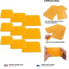 9-piece Body Filler Spreader Set 4 5 6 Plastic Auto Repair Tools Flexible 9-piece Body Filler Spreader Set 4 5 6 Plastic Auto Repair Tools Flexible