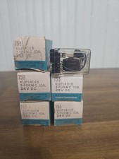 Lot Of 5 Potter  Brumfield 753 KUP14D15 - 24 Vdc 3 Form C 10amp Relays