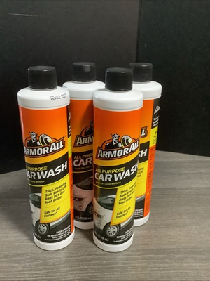 #ad ArmorAll Concentrated All Purpose Car Wash 10.oz NEW Lot Of 4 $8.95