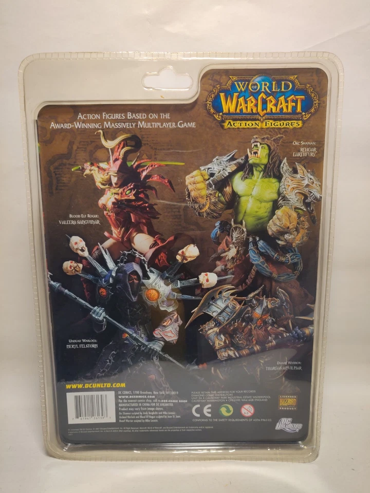Figurine World Of Warcraft Valeera Sanguinar Dc Unlimited Blizzard 2007 Neuve - Photo 2/2