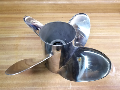 Mercury Trophy Plus Stainless Steel RH 4 Blade Prop 14.5 x 25P 48