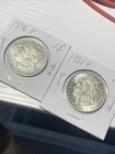 Coin Lot (2) Morgan Silver Dollars. 1896p & 1921p-BU