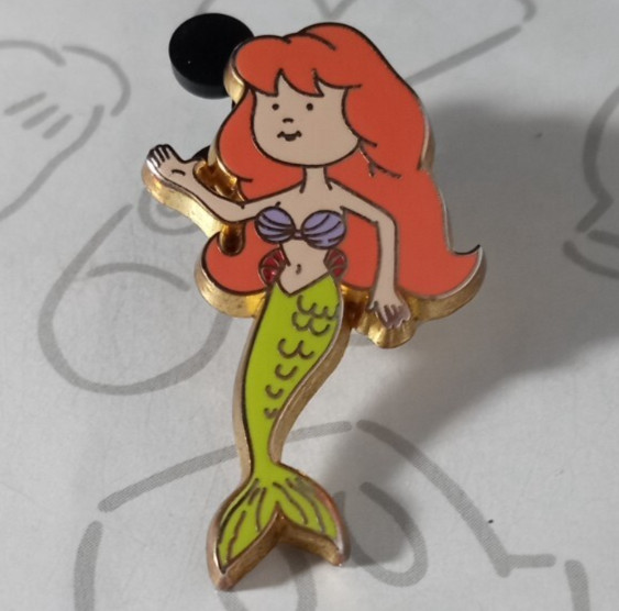 Ariel Little Mermaid Kids Dressed as Princesses Disney Pin 92904