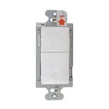 WattStopper CH-250-W Motion Sensor, PIR Multi-Way Wall Switch Vacancy , 600W,