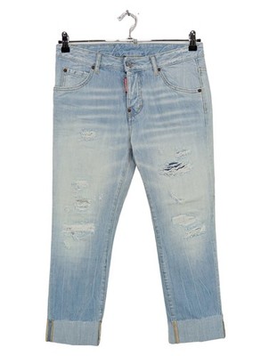 DSQUARED2 7/8 Jeans Damen Jeans Gr. DE 40 blau Casual-Look
