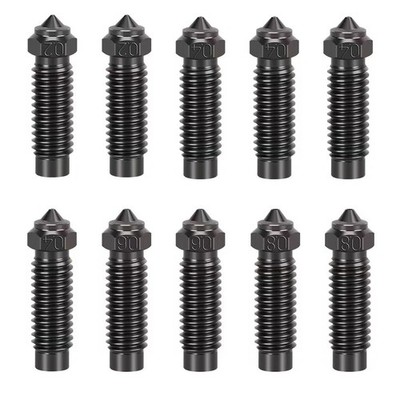 10PCS Hardened Nozzles for Elegoo Neptune 4 Plus, 3D Printer Accessories 4PCS...