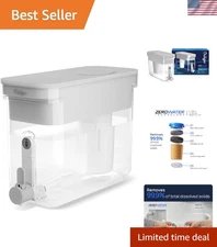 ZeroWater 32-Cup Dispenser with 5-Stage Filter and TDS Meter