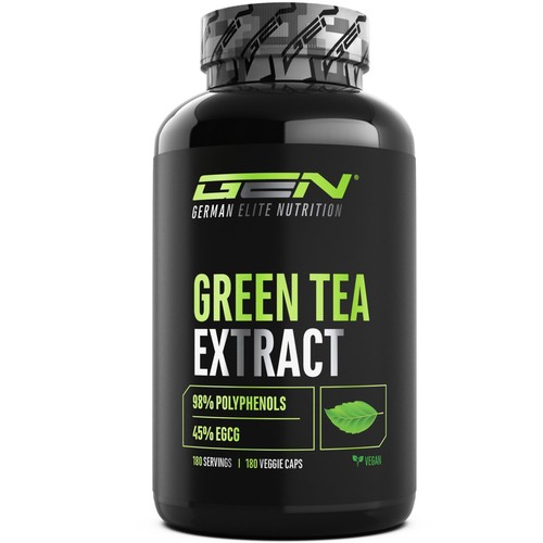 Complément Alimentaire Extrait De Thé Vert 1000mg - 60 Comprimés, Antioxydant, Gestion Du Poids