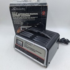 Schumacher Se-50ma-2 Twin Rate Battery Charger 10 Amp Manual Automatic Tested