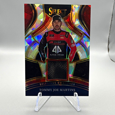 Tommy Joe Martins 2026 Panini Select NASCAR Selective Swatches SS-TJM Alpha