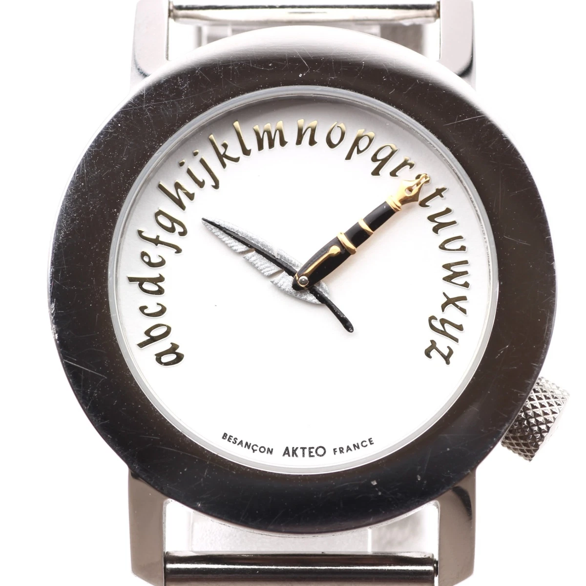 新品電池/稼働　AKTEO アート　腕時計　ヴィンテージ　レトロ　フランス AKTEO Watches, Parts & Accessories for sale | eBay