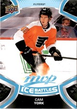 2021-22 Upper Deck MVP #233 Cameron York Ice Battles Philadelphia Flyers