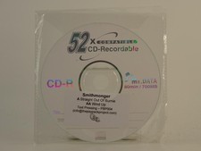 SMITHMONGER STRIGHT OUT OF BURNIE (H1) 2 Track Promo CD Single including Plastic