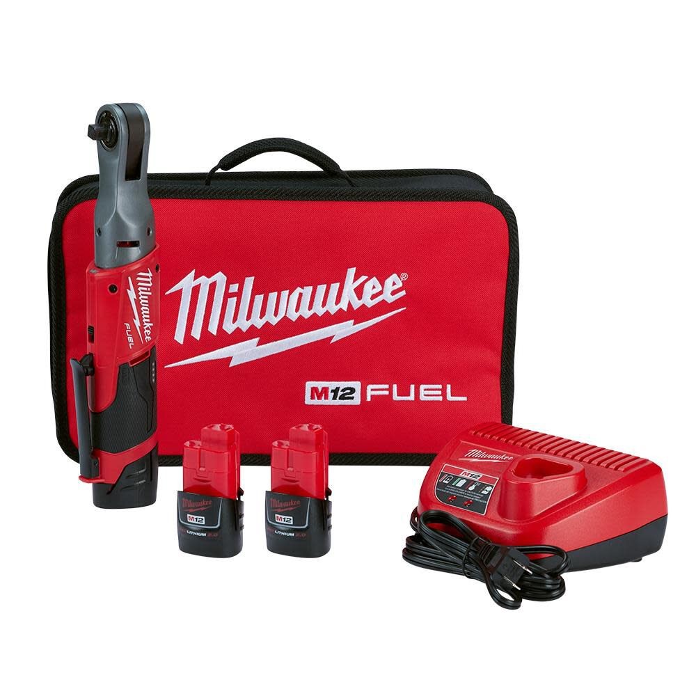 Топливный храповик Milwaukee M12 с 2 батарейными блоками 59190₽
