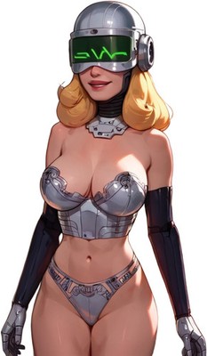 Beth Smith Cyborg Cosplay Vinyl Car Decal Sticker 7'' Weatherproof