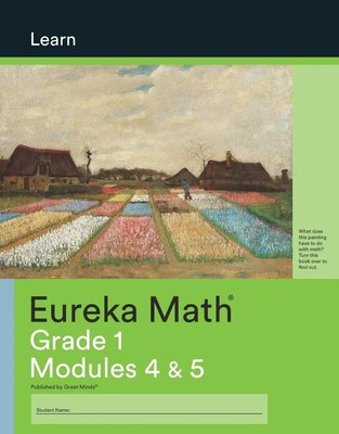 Eureka Math Grade 1 Learn Workbook #3 (Modules 4-5) | Great Minds | Taschenbuch