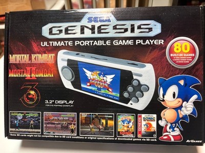 Sega Genesis Ultimate Portable Game Player OEM Sega 80 Games Built In - Orig Box