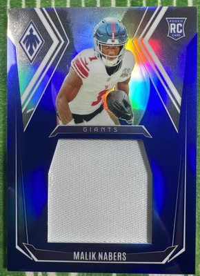 2024 Panini Phoenix - Pandora Patch Malik Nabers #PP-MNS White /49