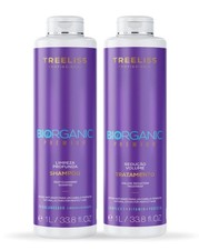 Hair Straightening Biorganic Treatment Tree Liss 0 Formol 2 x 1 Lt. Free FedEx