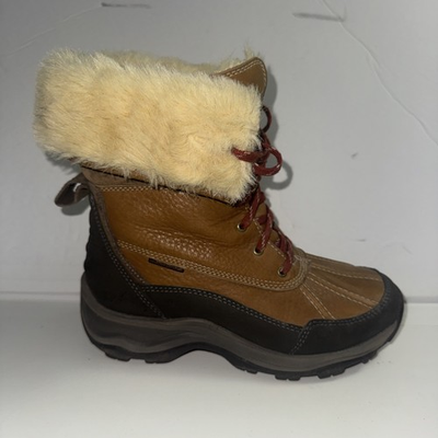 #ad Clarks Women#x27;s Arctic Venture Mid Calf Winter Weather Boots SZ 6 M Waterproof $23.99
