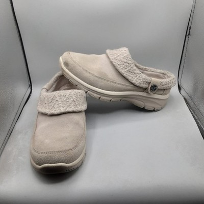 Skechers Easy Going Full Bloom Clogs Women's 8M Beige Taupe A127