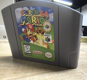 N64 Video Games Super Mario 64  For Nintendo 64 console US Version