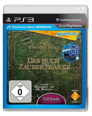 PS3 - Wonderbook: Das Buch der Zaubertränke DE mit OVP sehr guter Zustand