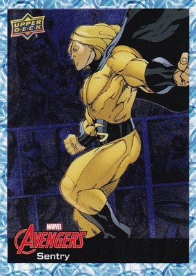 2024 Upper Deck Marvel Avengers BLUE #32 Sentry