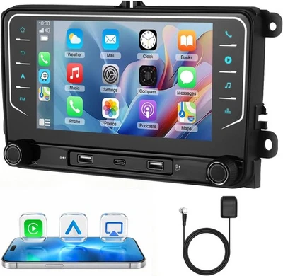 ESSGOO Android 15 Autoradio pour VW Golf 5 6 Passat Polo Touran Tiguan Caddy T5 - Photo 1/4