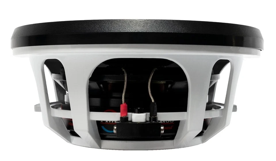 AMERICAN BASS TITANIUM 8” SLIM 300W RMS SHALLOW-MOUNT 4-OHM DVC SUBWOOFER SUB D4 - Image 2 of 4