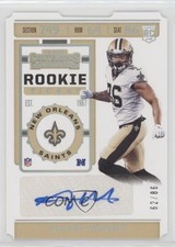 2019 Panini Contenders Rookie Ticket Ticket Stub 62/86 Alize Mack #227 Auto 2r8