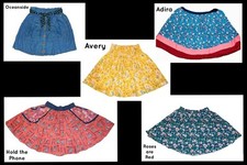 NWT MATILDA JANE Fun Fashion SKIRTS 10, 12, 14 OCEANSIDE, HOLD THE PHONE  MORE