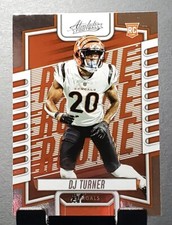 2023 Absolute #175 DJ Turner RC BENGALS Rookie football card🏈NM/MT