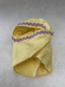 yellow swaddle blanket