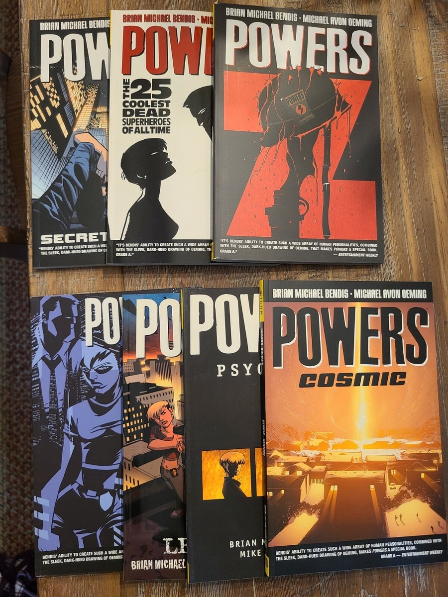 Powers Vol 1-14 & Powers TPB Brian Bendis Mike Oeming Image Comic