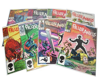 Fallen Angels 1 2 3 4 5 6 7 8 (1987) X-Men Complete Run Scanned boarded sleeved