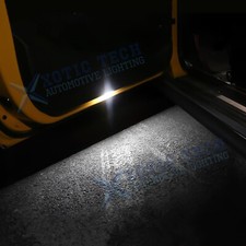 Used Clear Door Courtesy Light Lens Conversion Kit For 2001-2005 Lexus IS300 (Front Driver & Passenger Side)