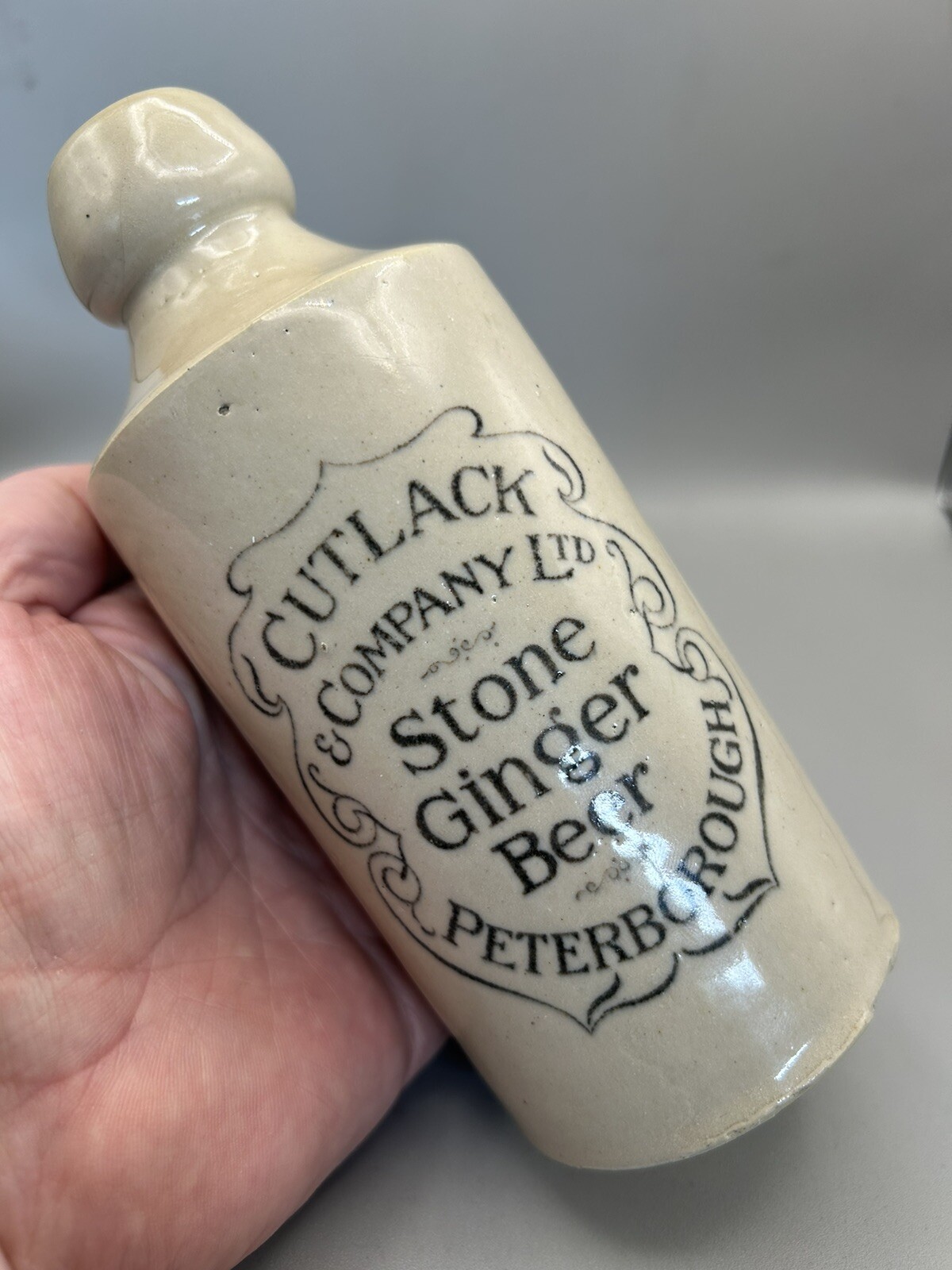 RARE? DOULTON VICTORIAN STONEWARE GINGER BEER STOUT BOTTLE CUTLACK PETERBOROUGH eBay