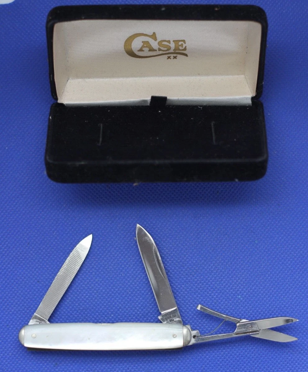 Case Xx Mother Of Pearl Knife In Collectible Vintage Factory