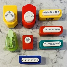 Lot of 8 Assorted Paper Punches For Craft Diecuts Scrapbook CRAFTIVITY, Others