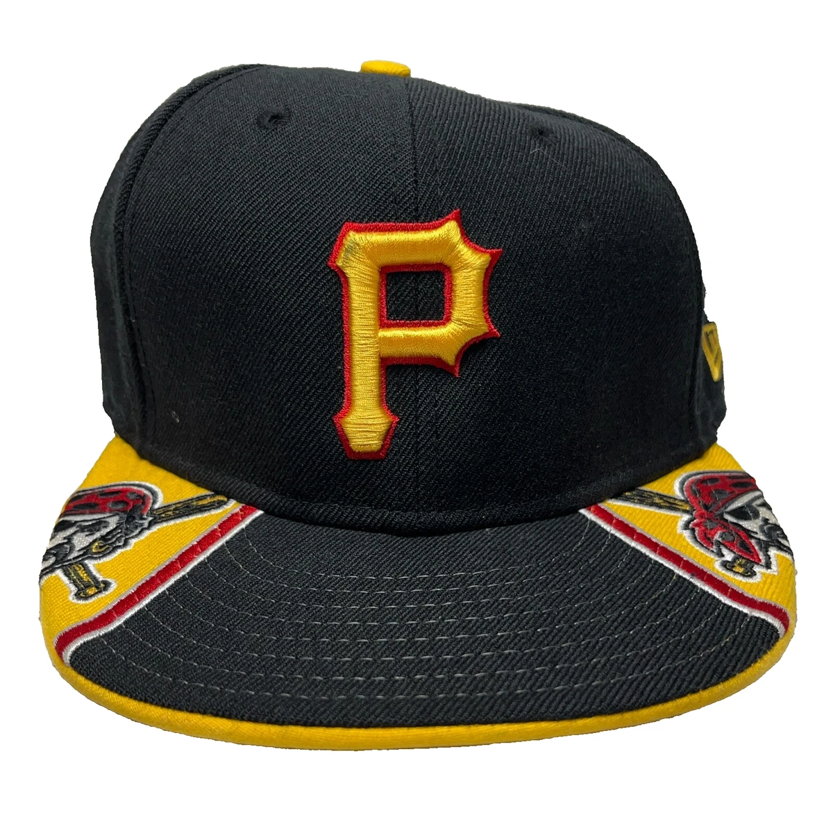 Casquette New Era MLB 59FIFTY – Pittsburgh Pirates – Taille 7 1/4 – Jaune Officiel