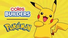 COLES Pok�mon Builders 2024 Collectable Figures Card - Pick & Choose Your Own