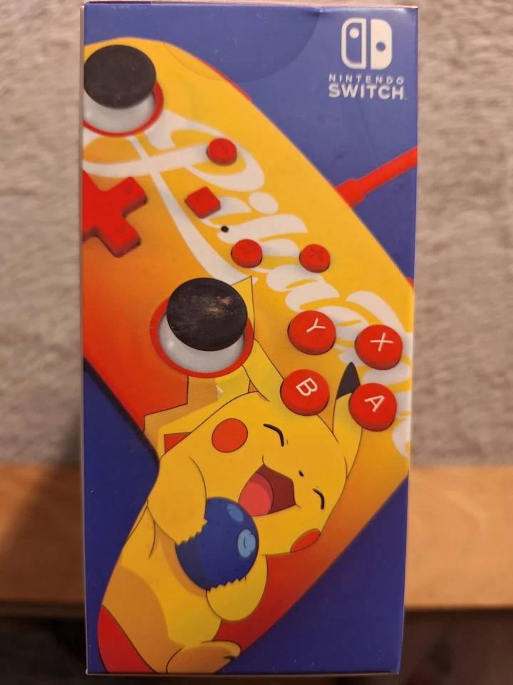 PowerA Enhanced Wired Controller for Nintendo Switch - Oran Berry Pikachu - New! - Image 3 of 4
