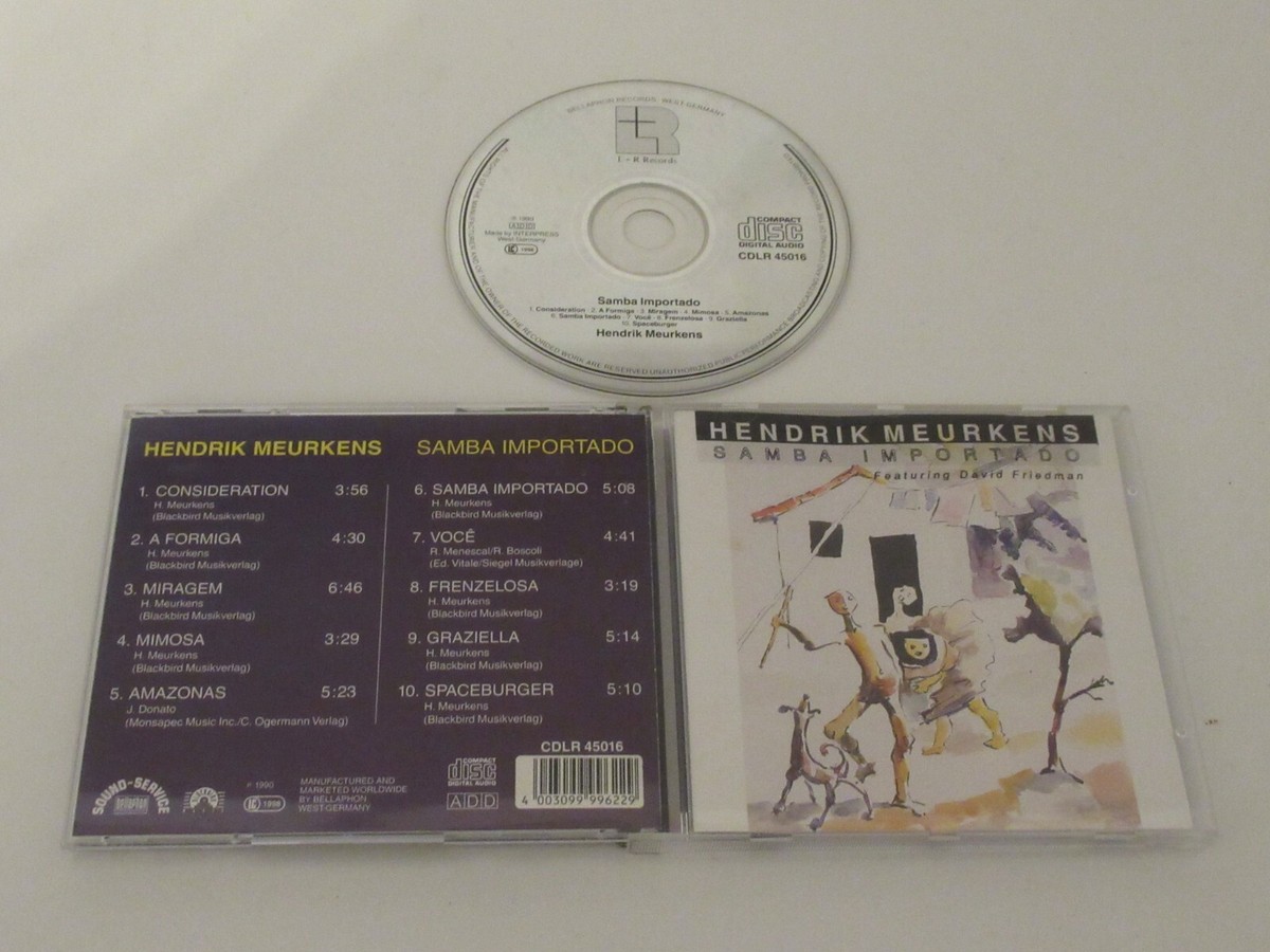 Hendrik Meurkens: Samba Importado: CD Hendrik Meurkens: Samba Importado: CD