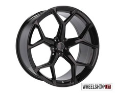 Audi Q8 R22 5x112 alloy wheels rims ET21 10j 4x 22 inch Satin Black Felgen Set